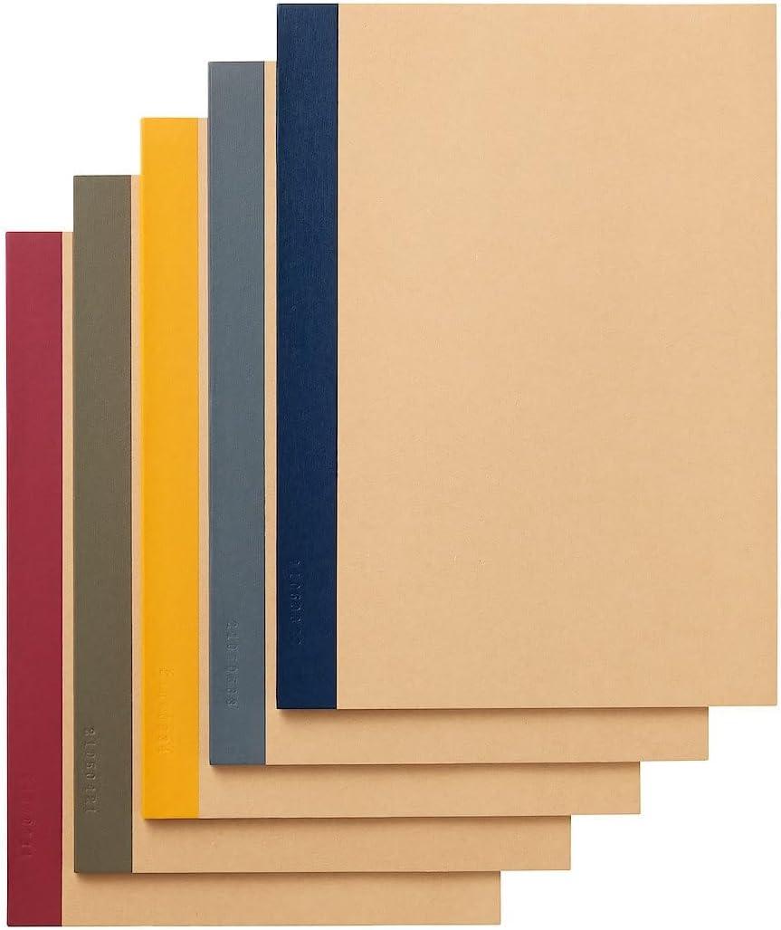 MUJI Set of 5 Notebooks 30 Sheets